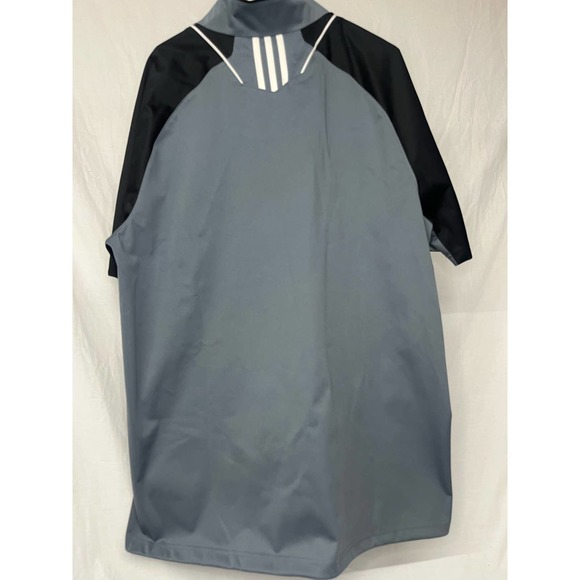 Adidas short sleeve zip up jacket, pull over sz XL - Picture 7 of 9